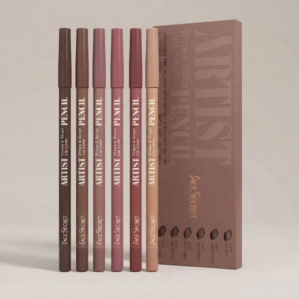 Nude Matte Lip Liner Set