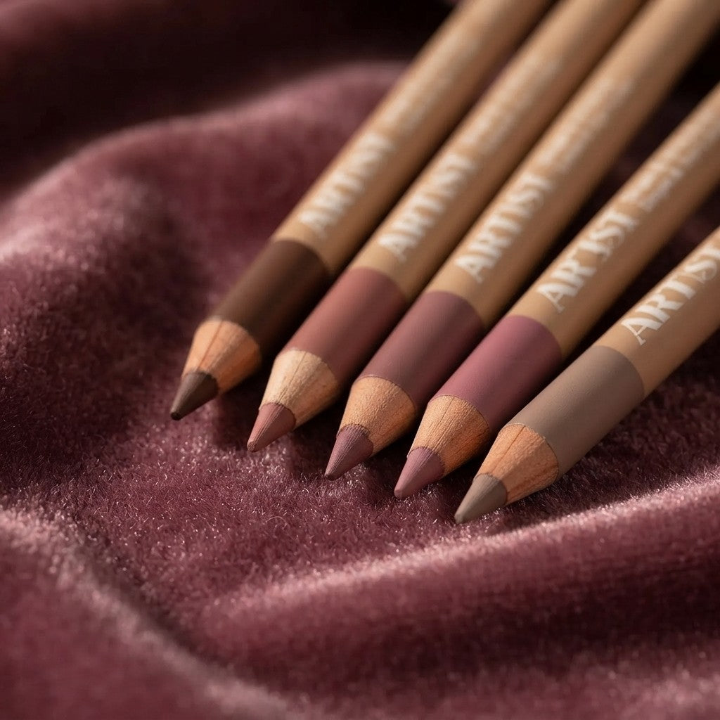 Nude Matte Lip Liner Set