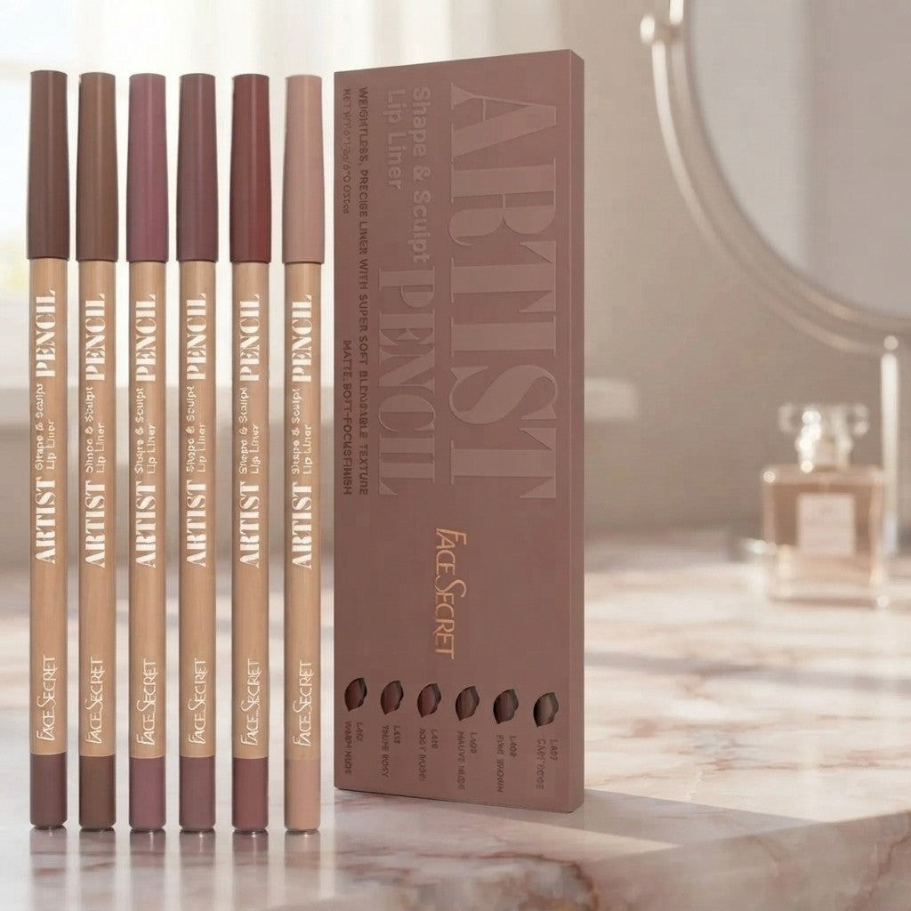 Nude Matte Lip Liner Set